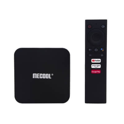 ТВ смарт приставка MECOOL KM9 pro Deluxe 4+32 GB с сертификацией Google-1