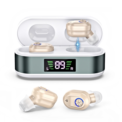 Слуховой аппарат Audivita Pro с отображением уровня заряда-2